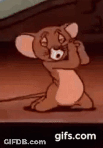 Jerry Covering Ears GIF