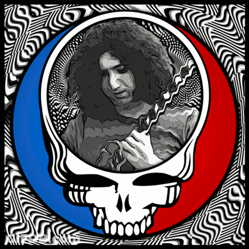 Jerry Garcia In My Head GIF