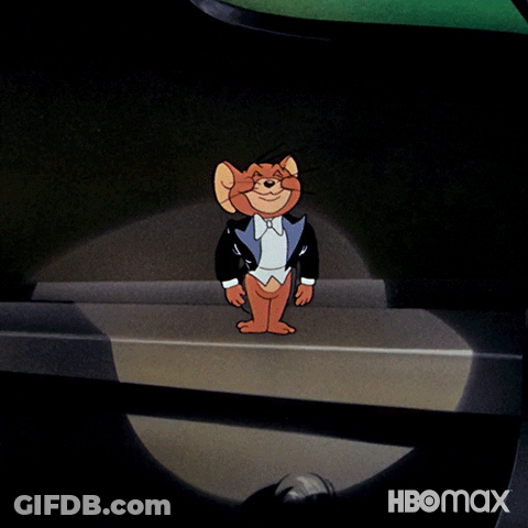 Jerry In Tuxedo With HBO Max GIF
