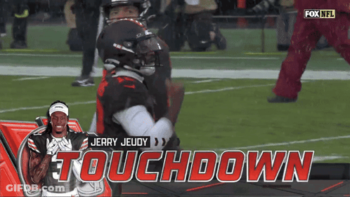 Jerry Jeudy On Fox NFL Touchdown GIF