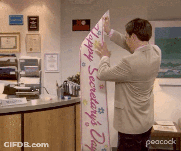 Jerry Lambert Administrative Professionals Day Banner GIF