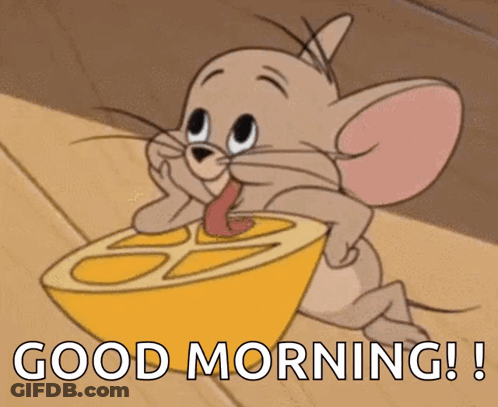 Jerry Licking Lemon GIF