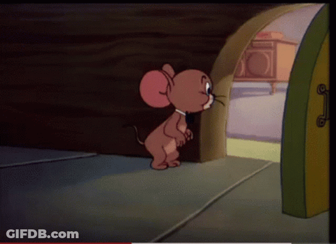 Jerry Mouse Face Palm GIF