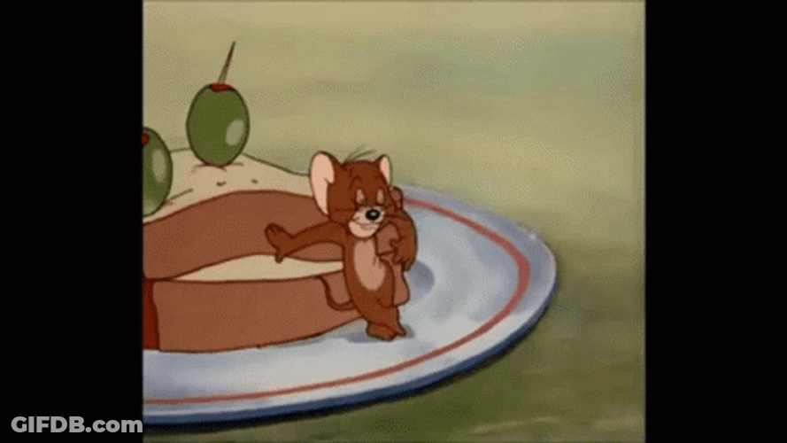 Jerry Mouse Okay Hand Gesture GIF
