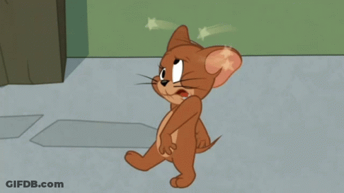 Jerry Mouse Standing GIF