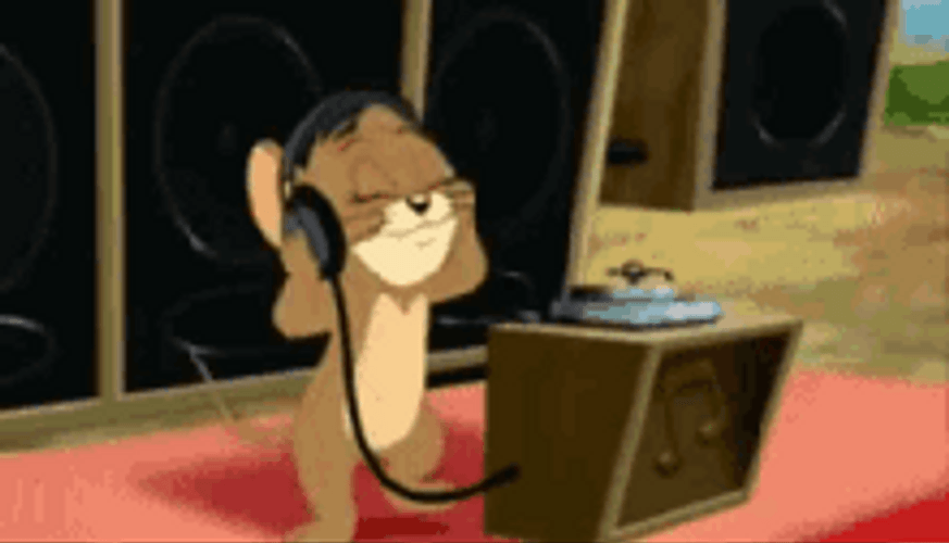 Jerry Music Dance GIF