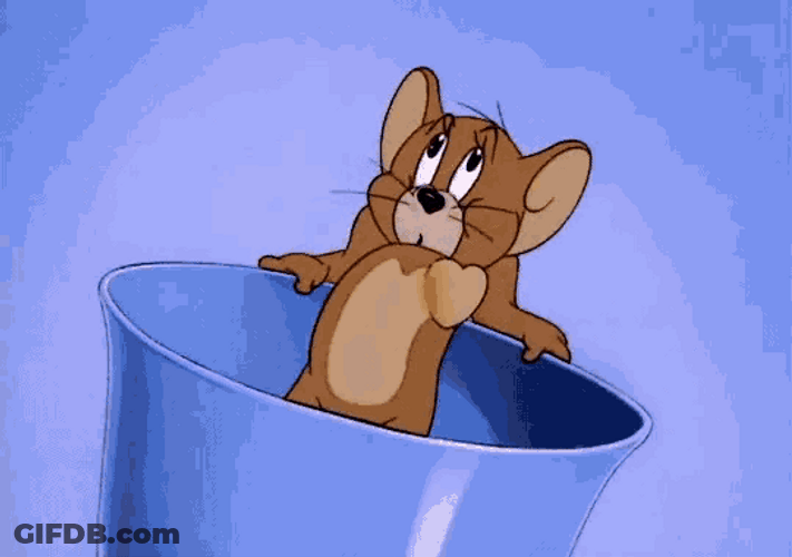 Jerry Pushing Heartbeat GIF