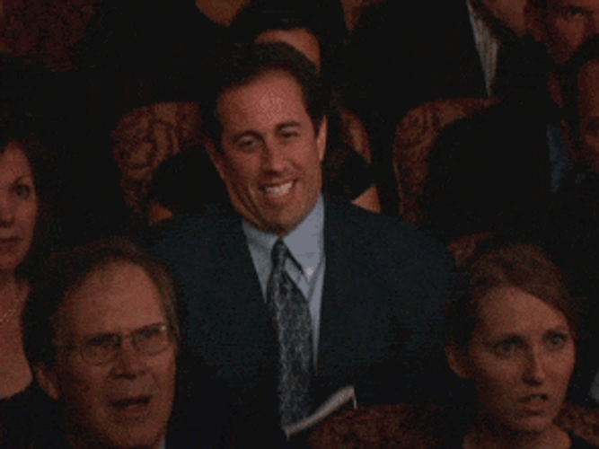 Jerry Seinfeld Crackhead Leaving GIF