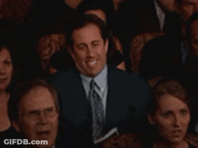 Jerry Seinfeld I'm Out Stand GIF