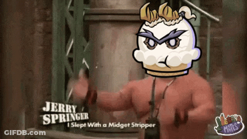 Jerry Springer I Slept With A Midget Stripper Cartoon GIF