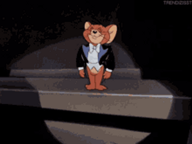 Jerry The Mouse Bow Down GIF