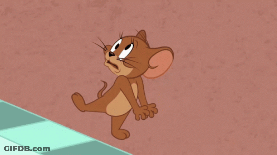 Jerry The Mouse Getting Dizzy GIF
