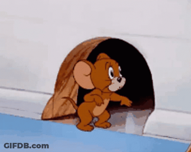 Jerry The Mouse Swallow GIF
