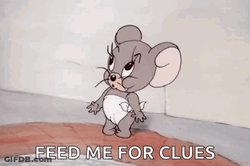 Jerry Yawning In Diaper GIF