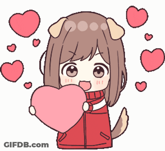 Jersey Chan Heart Tunnel GIF