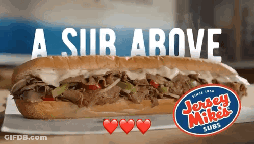 Jersey Mikes Sub Sandwich GIF