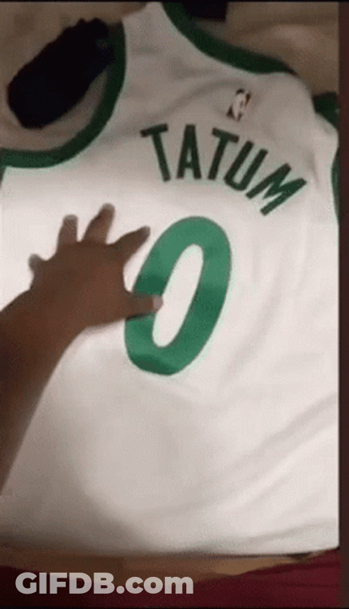 Jersey Number Zero Jayson Tatum GIF