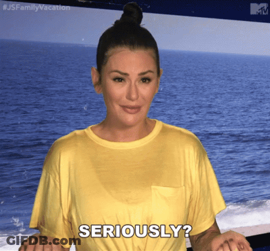 Jersey Shore Jenni Farley Seriously GIF
