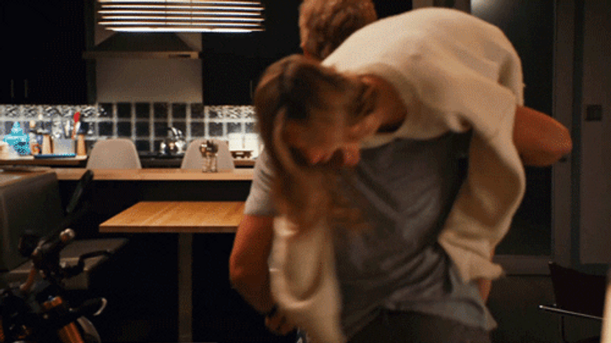 Jes Macallan Butt Slap Guy GIF