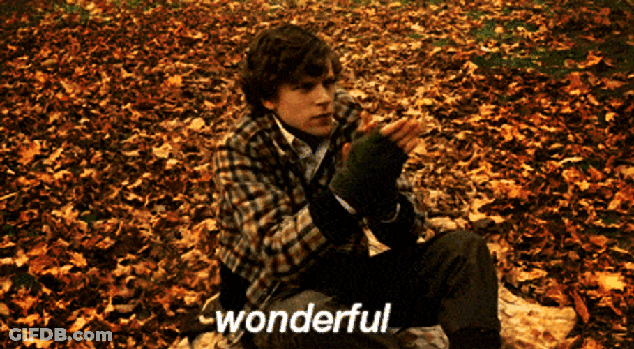 Jesse Eisenberg Seating Clapping Wonderful GIF