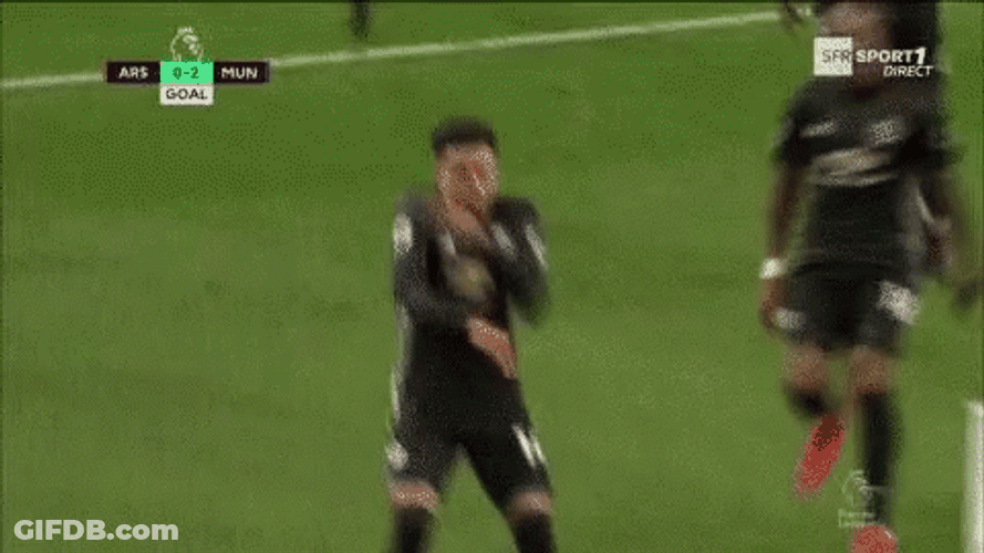 Jesse Lingard Dance Milly Rock Inside The Field GIF