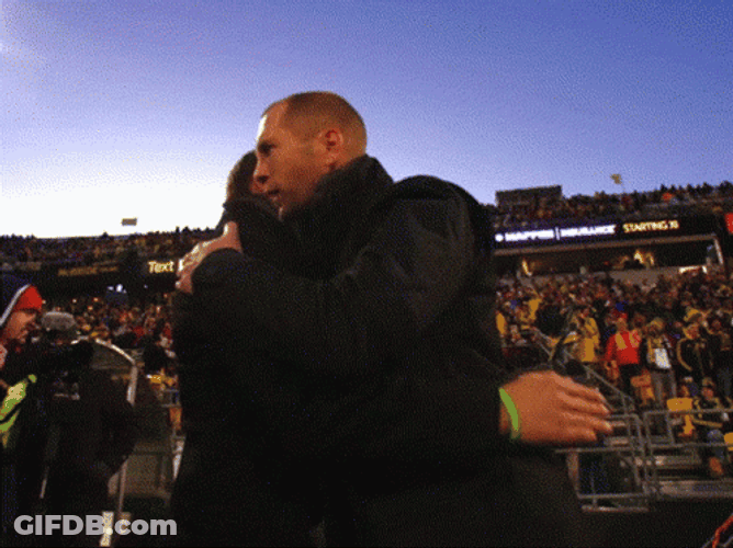 Jesse Marsch Gregg Berhalter Saying Their Goodbye GIF