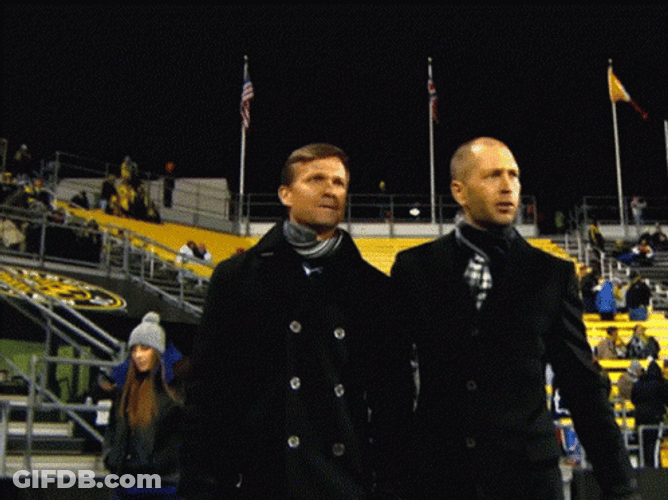 Jesse Marsch Gregg Berhalter Walking GIF