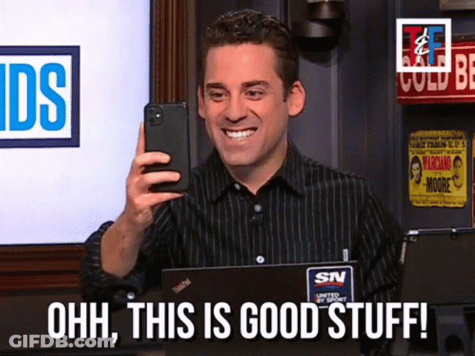 Jesse Rubinoff Pleased On His Best Smartphone GIF