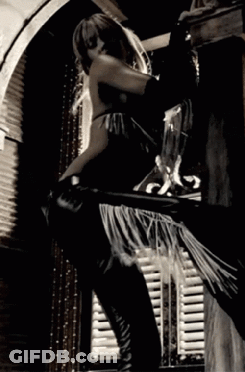Jessica Alba Doing Sexy Dance GIF