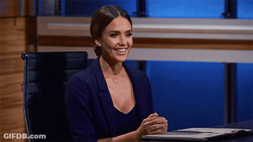 Jessica Alba Nail Biter GIF