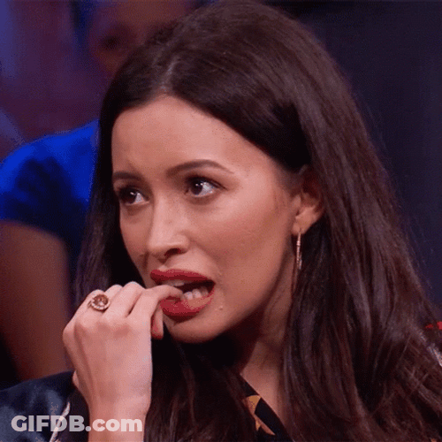 Jessica Alba Nail Biting GIF