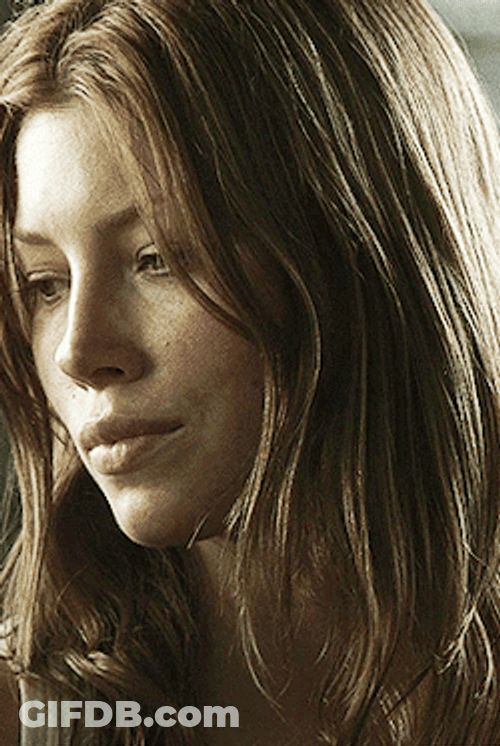 Jessica Biel Face Up Close GIF