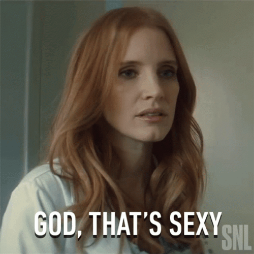 Jessica Chastain God Thats Sexy Hot GIF