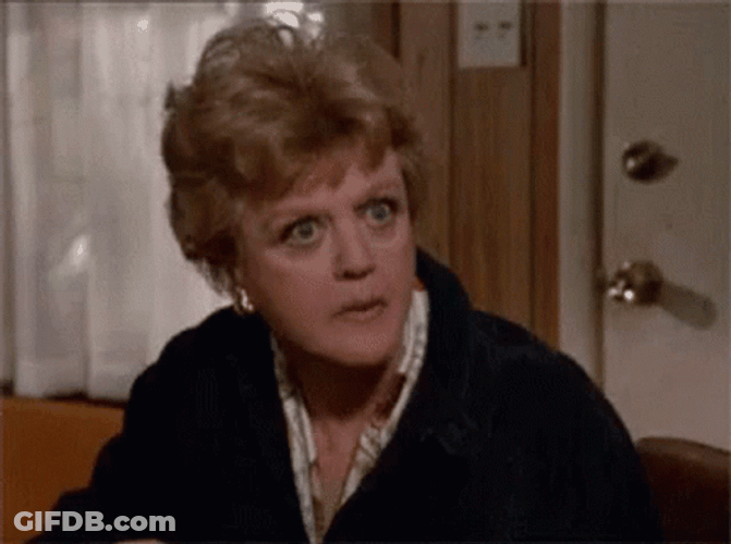 Jessica Fletcher Popcorn Eating GIF