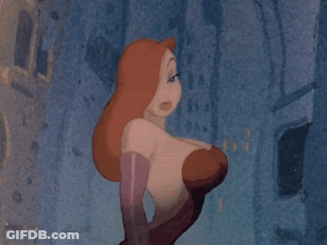 Jessica Rabbit Drawing Gun GIF