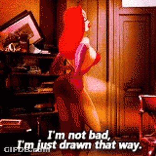 Jessica Rabbit Not Bad GIF