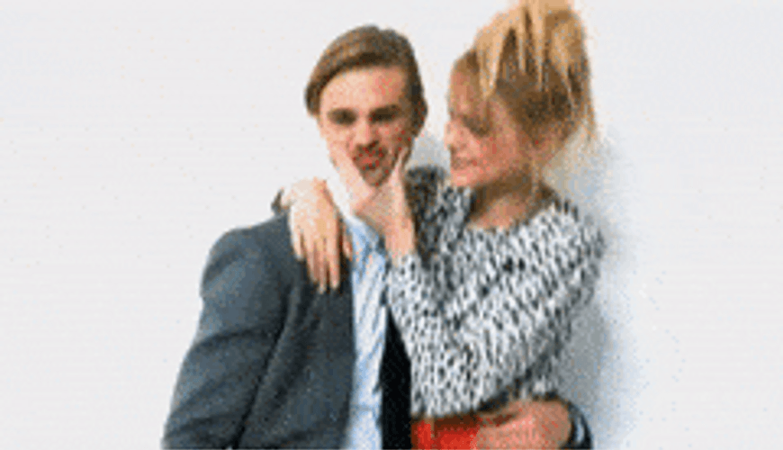 Jessica Stam Couple Shoot GIF