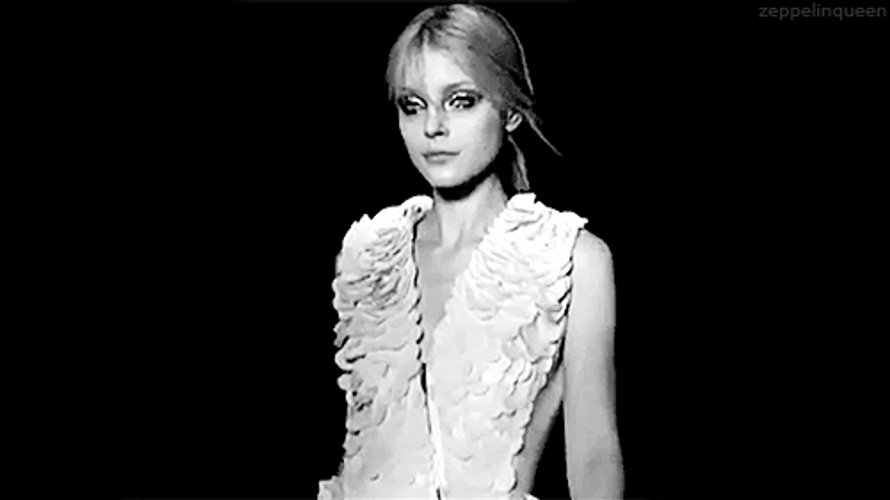 Jessica Stam On A Runaway GIF