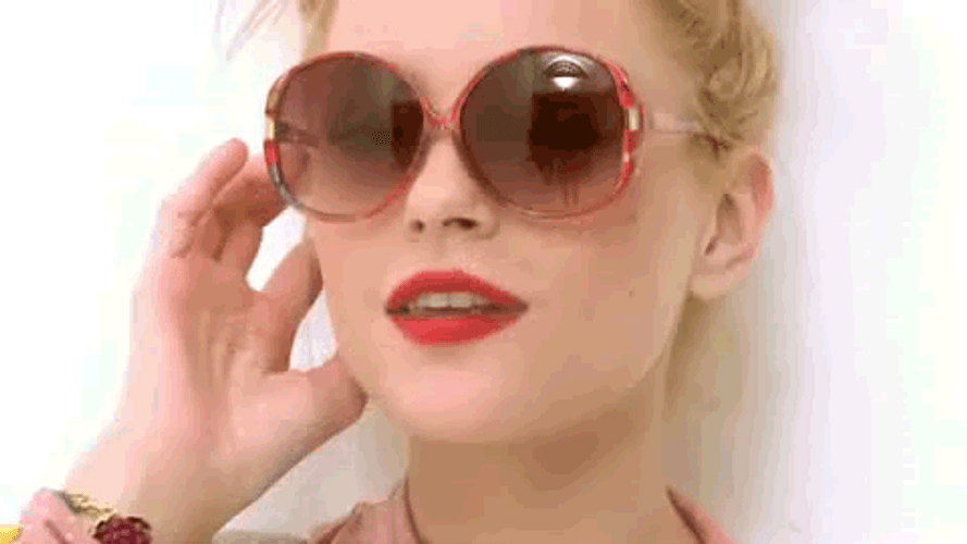 Jessica Stam Silly GIF