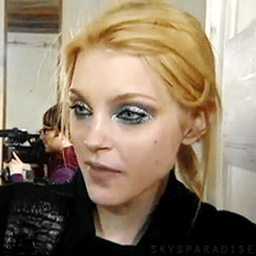 Jessica Stam Tired GIF