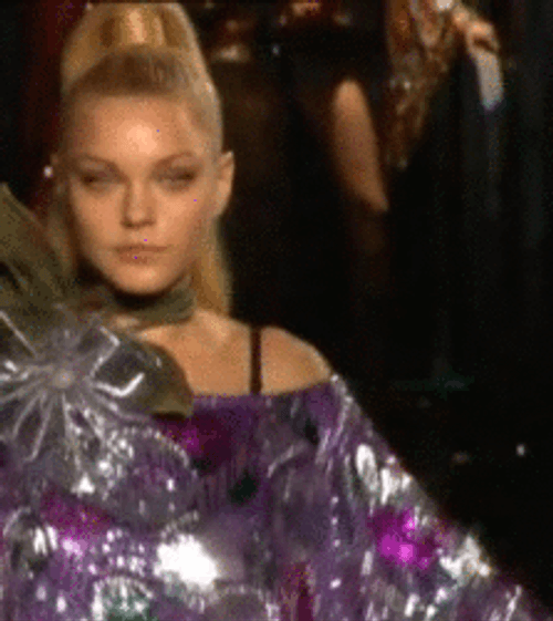 Jessica Stam Twirls GIF