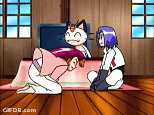 Jessie And James Fighting In Pokémon GIF