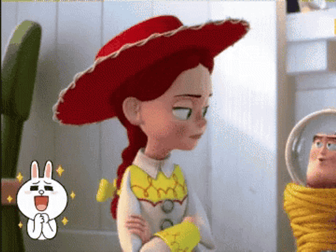 Jessie From Toy Story Eye Roll GIF