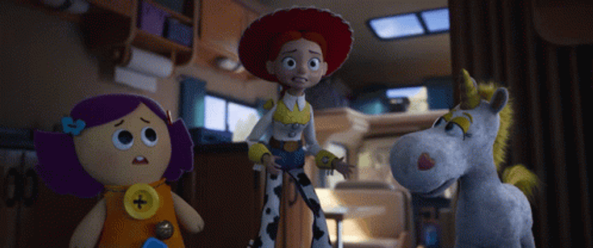 Jessie From Toy Story Saying Stop GIF