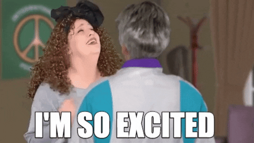 Jessie Spano I'm So Excited GIF
