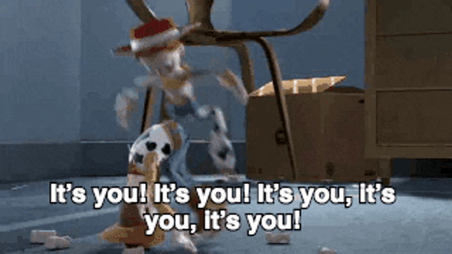 Jessie Toy Story Saying It's You GIF