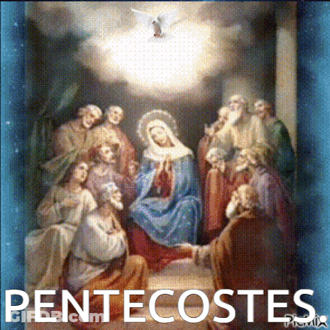 Jesus And Apostles Pentecostes GIF