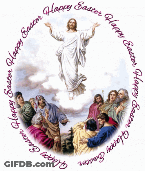 Jesus And His Apostles Good Morning Happy Easter GIF