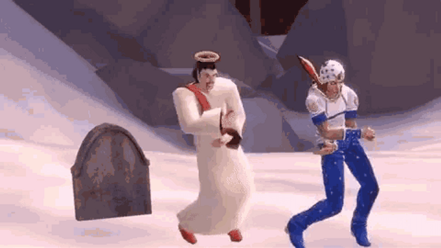 Jesus And Johnny Joestar GIF