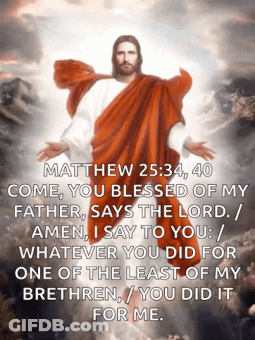 Jesus Christ Bible Verse Matthew GIF